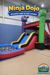 🥷 Ninja Dojo Bounce & Slide Combo