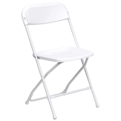 Folding Chairs (White)